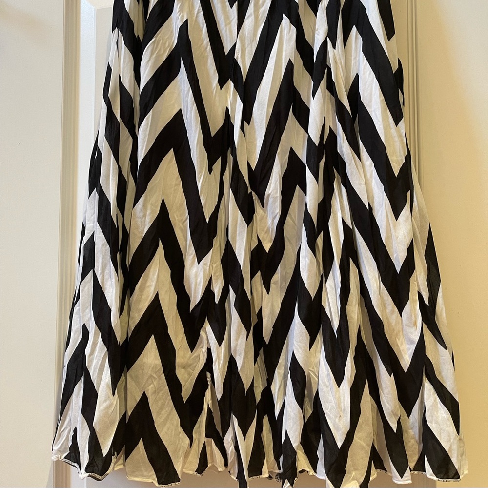 Size XL New Direction circle skirt with attached slip, boho vibe!